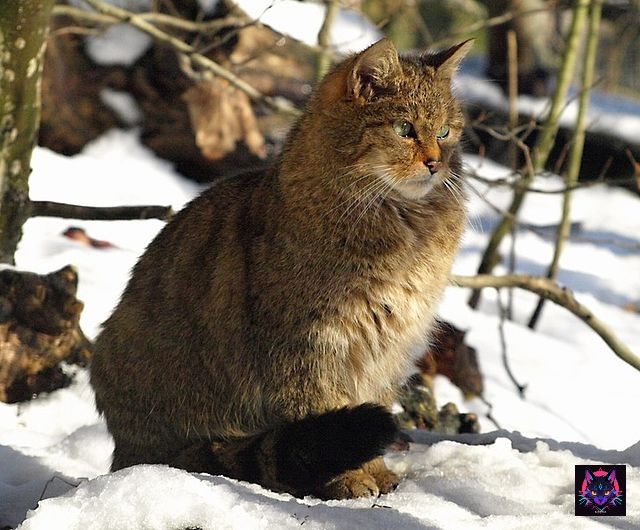 Felis_silvestris_Kocka_divoká_zoo_cropped Gato Montés Europeo